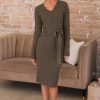 Dresses NeeSee's Dresses | The Miller Military Green