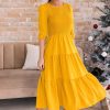 Dresses NeeSee's Dresses | The Kalista Mustard