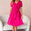 Dresses NeeSee's Dresses | The Maria Kate Fuchsia