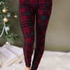 Skirts NeeSee's Dresses | 12 Days Of Christmas Leggings Red Plaid