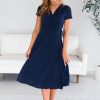 Dresses NeeSee's Dresses | The Rooney Navy Blue