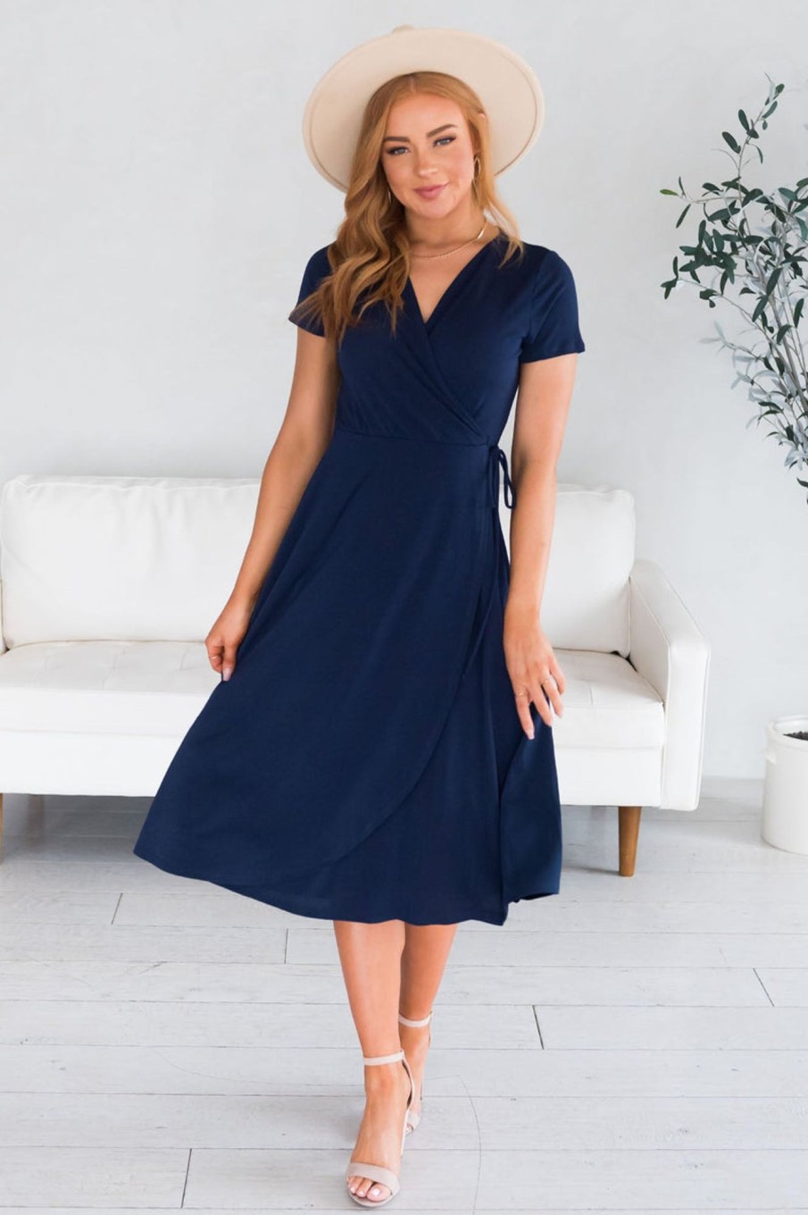 Dresses NeeSee's Dresses | The Rooney Navy Blue