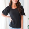 Tops NeeSee's Dresses | Always Daydreaming Modest Blouse Black