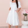 Dresses NeeSee's Dresses | The Nathaly Off White