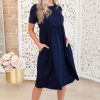 Dresses NeeSee's Dresses | The Sandie Navy