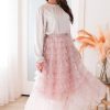 Skirts NeeSee's Dresses | Only In Fairytales Modest Tulle Skirt Blush