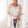 Tops NeeSee's Dresses | Standing Tall Modest Sweater Cardigan Cream