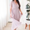 Dresses NeeSee's Dresses | The Davina Dusty Lilac