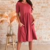 Dresses NeeSee's Dresses | The Cary-Ann Marsala