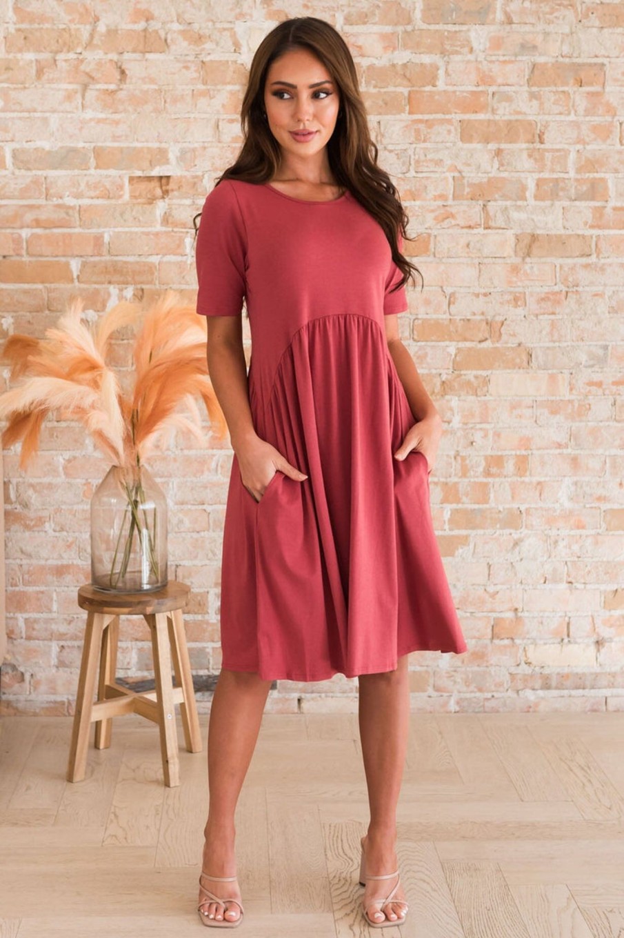 Dresses NeeSee's Dresses | The Cary-Ann Marsala