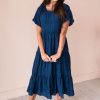 Dresses NeeSee's Dresses | The Serena Bright Cobalt