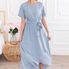 Dresses NeeSee's Dresses | The Maleah Pale Powder Blue