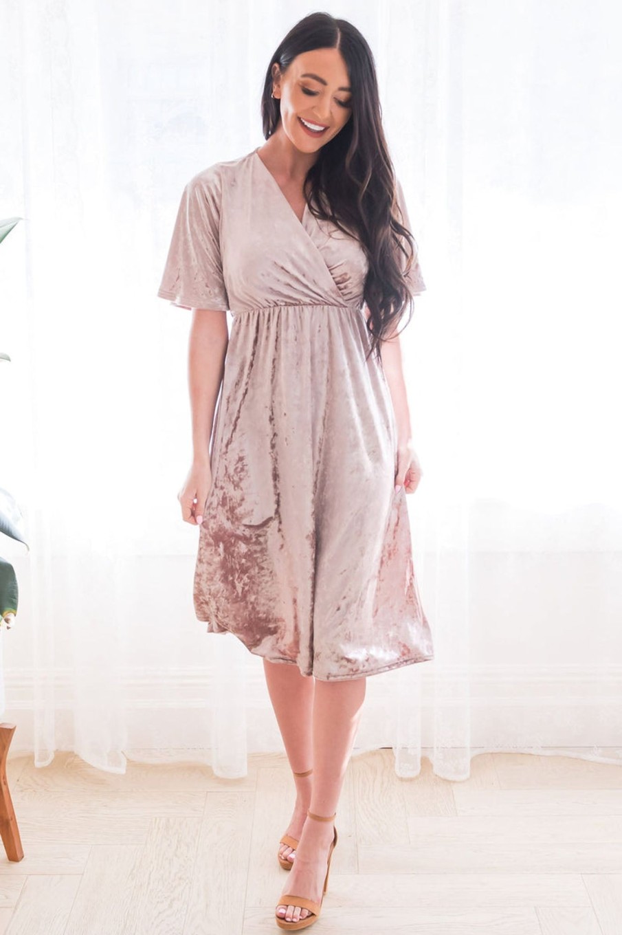 Dresses NeeSee's Dresses | The Jayde Light Rose Pink