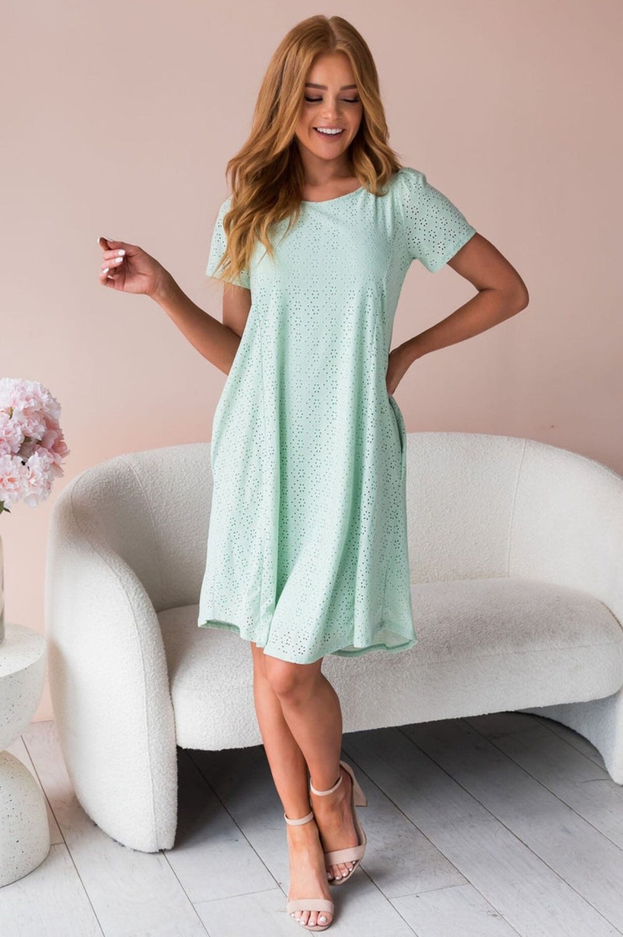 Dresses NeeSee's Dresses | The Polina Mint