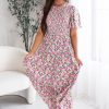 Dresses NeeSee's Dresses | The Faithann Black/Pink/White Floral