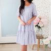 Dresses NeeSee's Dresses | The Pollyanne Pink/Blue Gingham