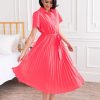 Dresses NeeSee's Dresses | The Mandee Bright Coral