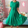 Dresses NeeSee's Dresses | The Ashtyn Kelly Green