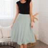 Skirts NeeSee's Dresses | Charming As Ever Modest Circle Skirt Sage