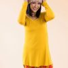 Tops NeeSee's Dresses | Nothing But Cheer Ahead Tunic Mustard