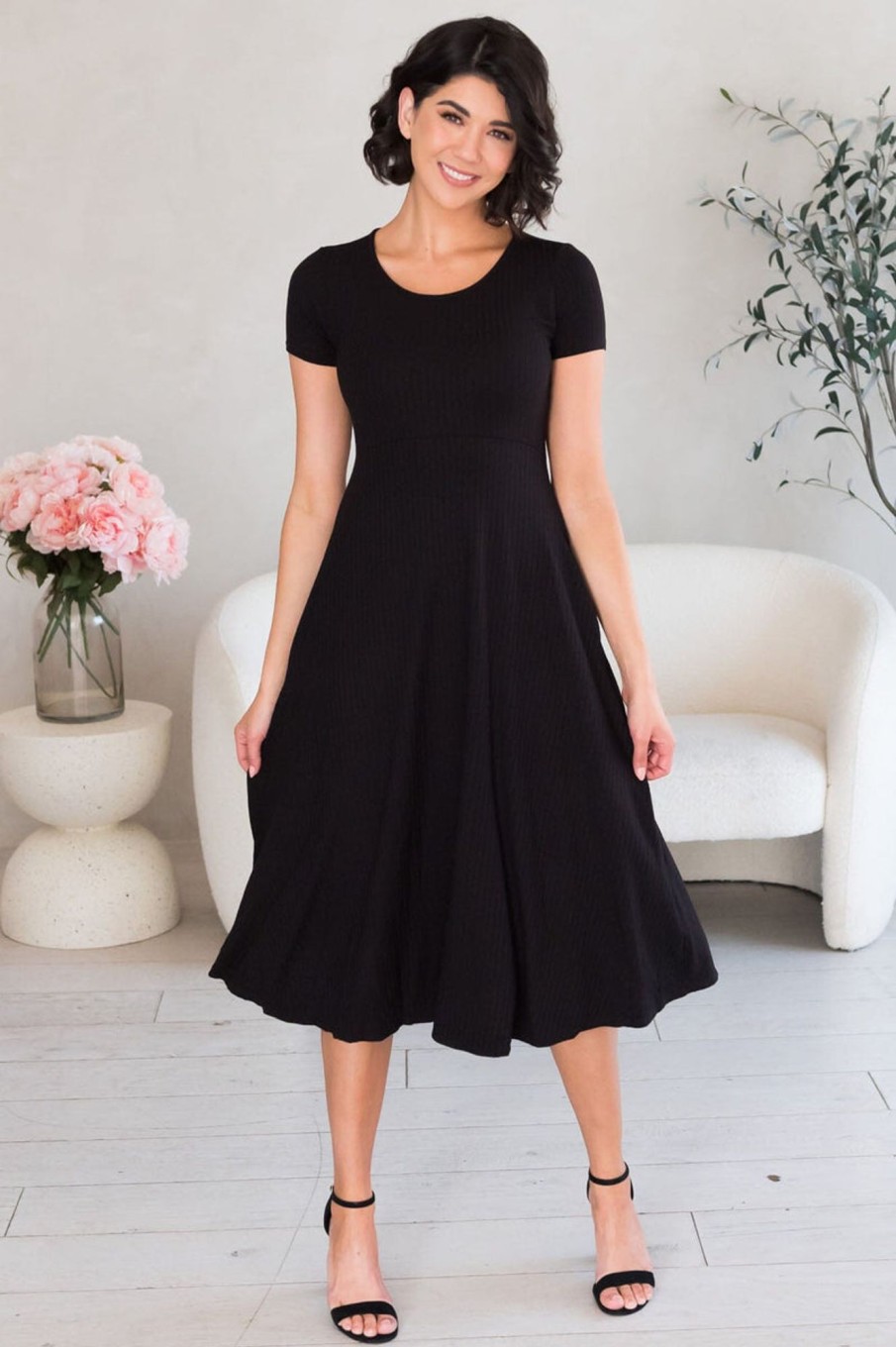 Dresses NeeSee's Dresses | The Brigitta Black