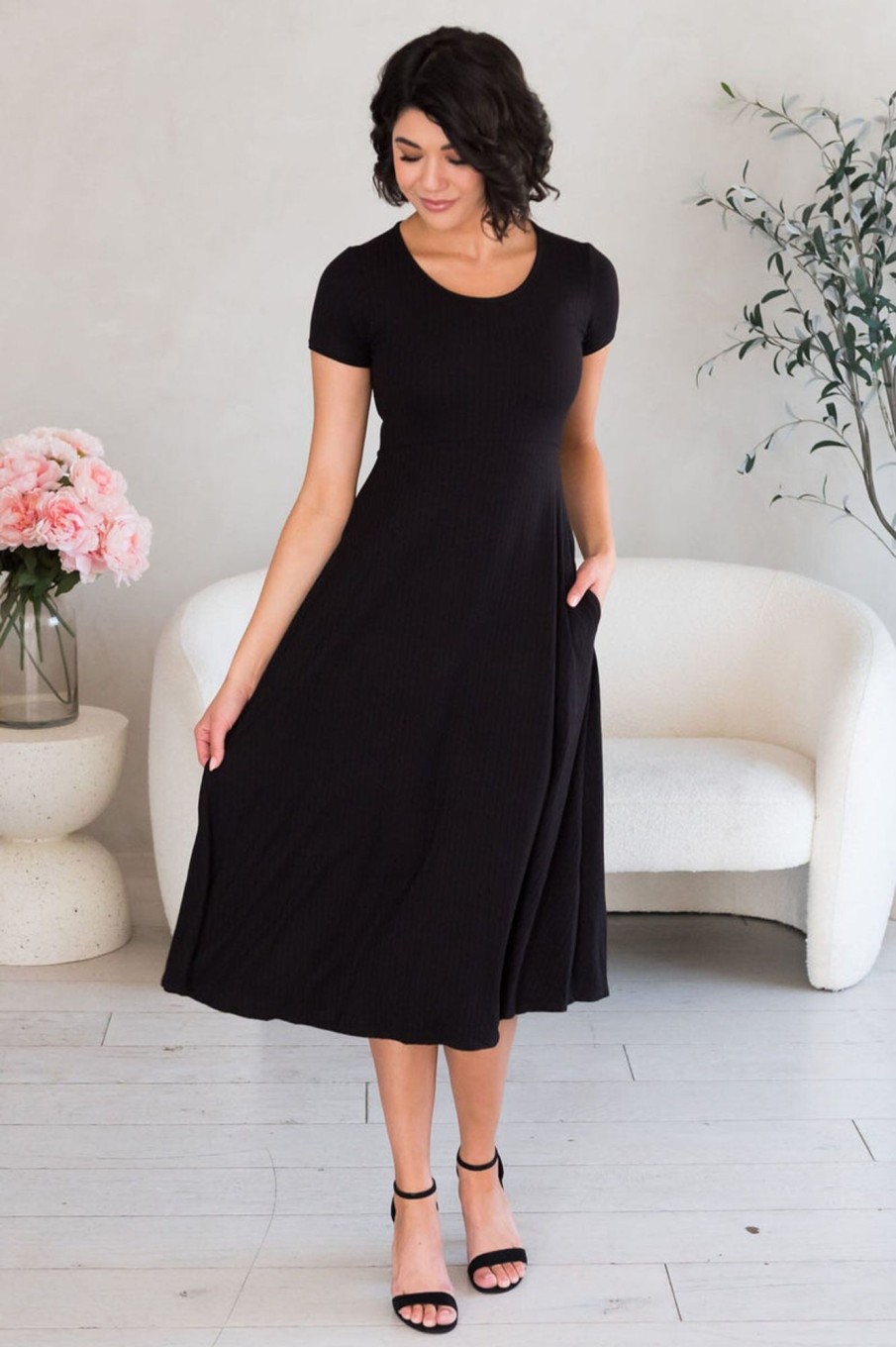 Dresses NeeSee's Dresses | The Brigitta Black