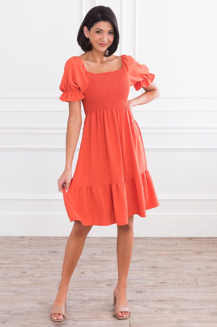 Dresses NeeSee's Dresses | The Kamila Rust