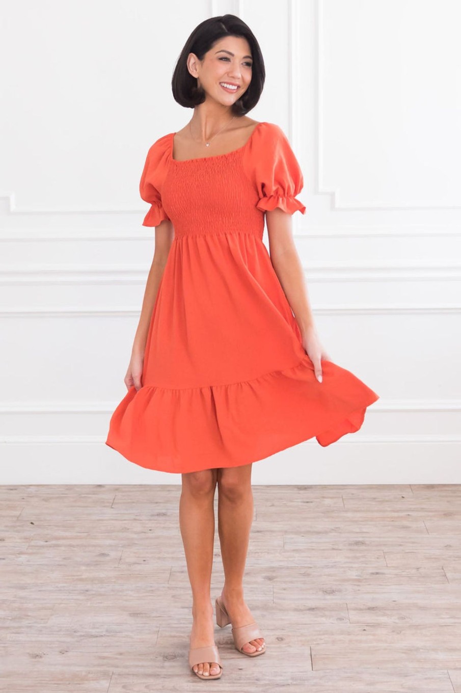 Dresses NeeSee's Dresses | The Kamila Rust