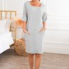 Dresses NeeSee's Dresses | The Gemini Heather Grey