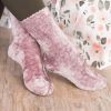 Skirts NeeSee's Dresses | Cozy Chenille Socks Lavender Blush