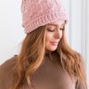 Tops NeeSee's Dresses | Stay Cozy Chenille Pom Pom Beanie Blush Chenille