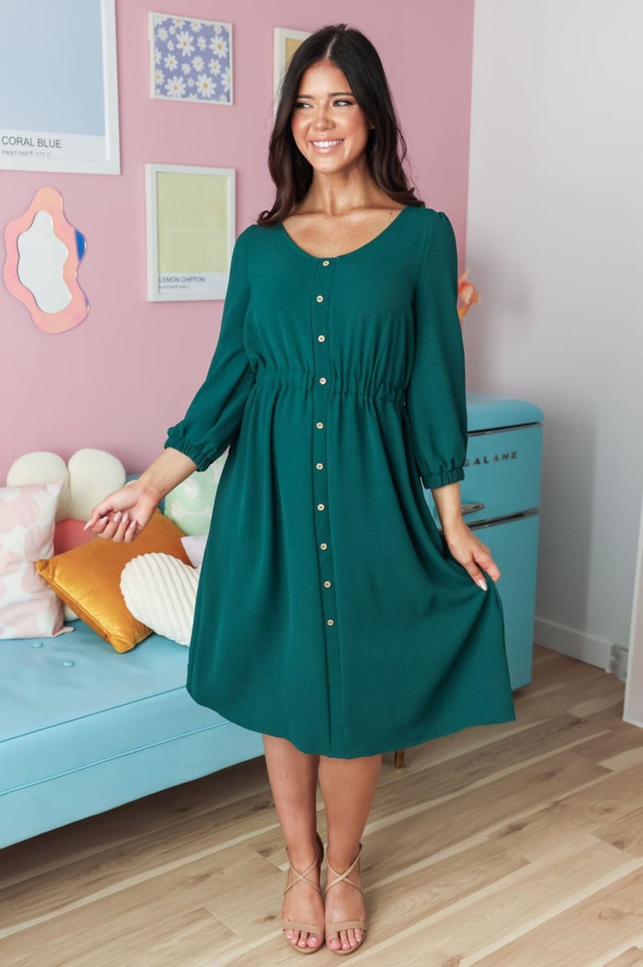 Dresses NeeSee's Dresses | The Kasyn Emerald