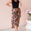 Skirts NeeSee's Dresses | Favorite Season Modest Wrap Skirt Colorful Floral