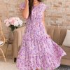 Dresses NeeSee's Dresses | The Sherrilee Lavender Floral