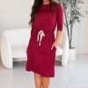 Dresses NeeSee's Dresses | The Melissa June Burgundy