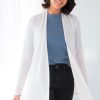 Tops NeeSee's Dresses | Bold Statements Modest Sweater Cardigan White