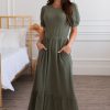 Dresses NeeSee's Dresses | The Carolena Olive