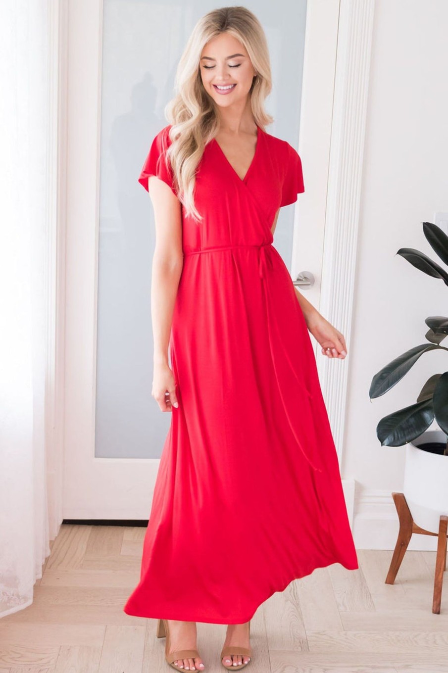 Dresses NeeSee's Dresses | The Karey Red