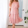 Dresses NeeSee's Dresses | The Kameron Rose/Mauve Floral