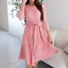 Dresses NeeSee's Dresses | The Lindee Mauve