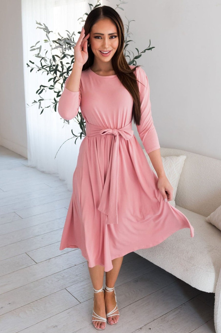 Dresses NeeSee's Dresses | The Lindee Mauve